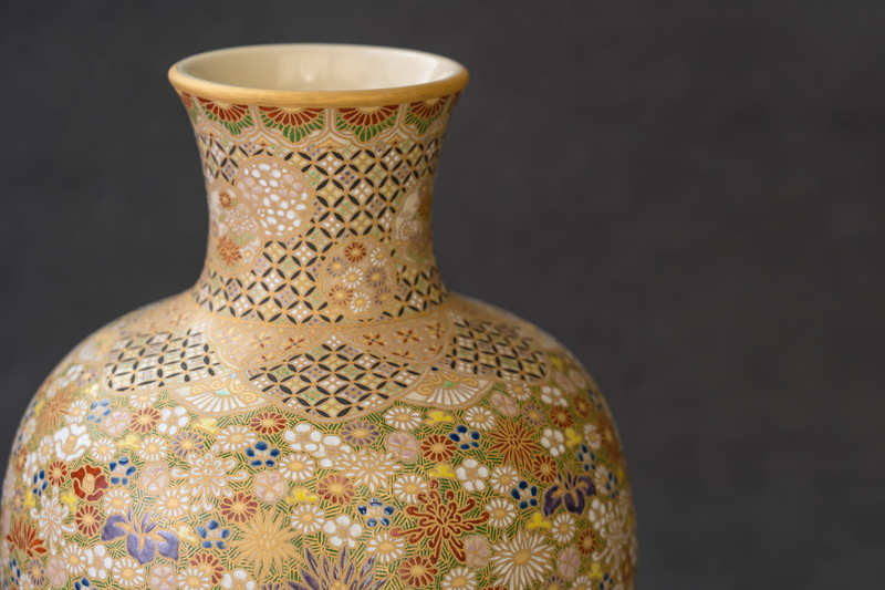 Satsumayaki vase